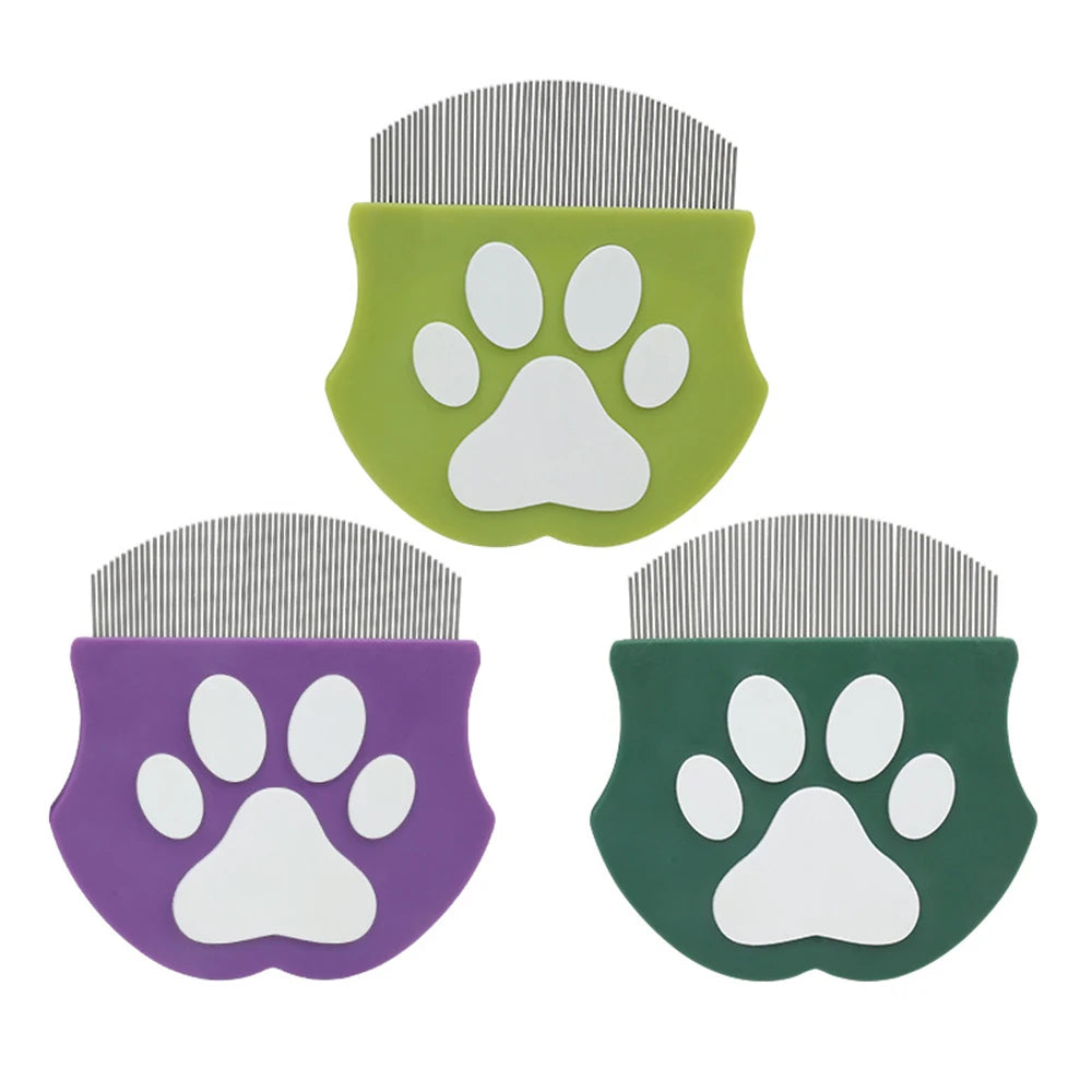Peine Antipulgas Profesional para Mascotas | Diseño Ergonómico para Gatos y Perros