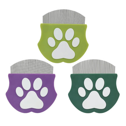 Peine Antipulgas Profesional para Mascotas | Diseño Ergonómico para Gatos y Perros