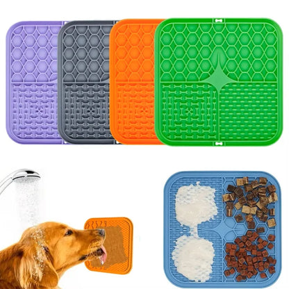 Alfombrilla de Lamer para Perros / Silicona Antiestrés