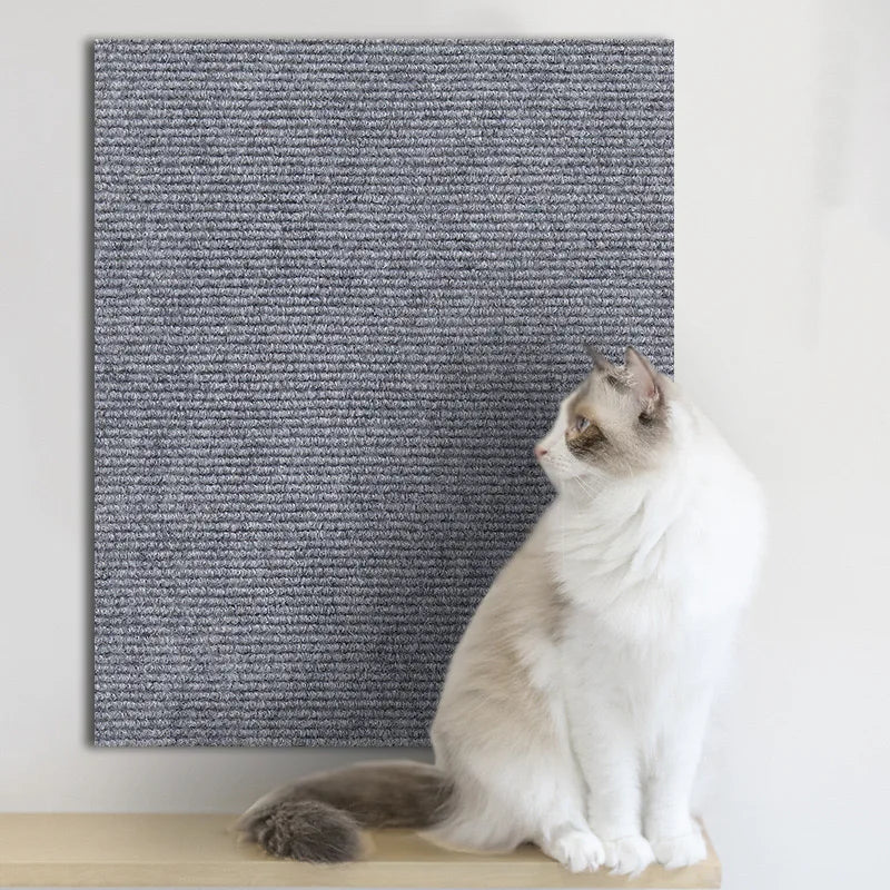 Alfombrilla Rascadora Autoadhesiva para Gatos / Protector de Sofá y Muebles