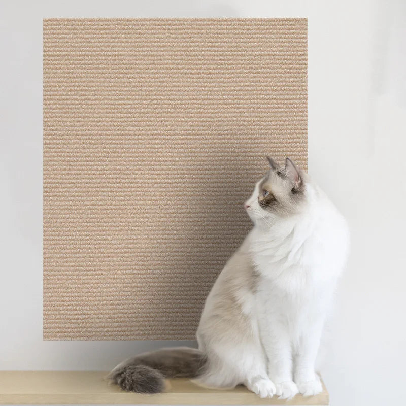 Alfombrilla Rascadora Autoadhesiva para Gatos / Protector de Sofá y Muebles