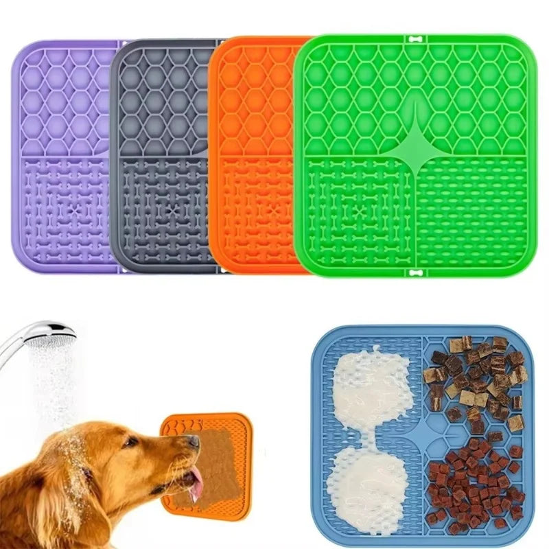 Alfombrilla de Lamer para Perros / Silicona Antiestrés